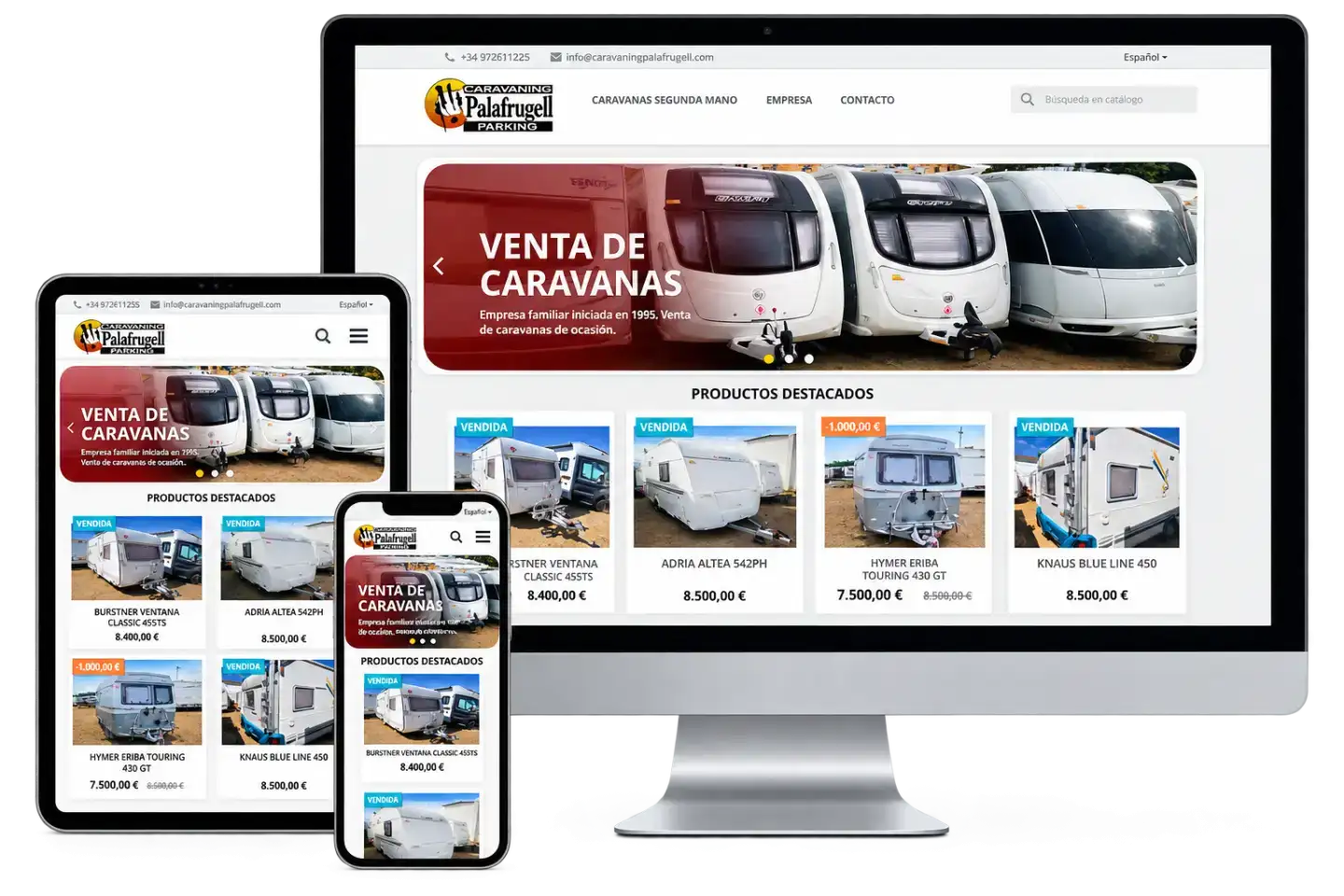 Venda de Caravanes - Caravaning Palafrugell